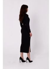 makover Aszimmetrikus női ruha Carr K178 fekete S