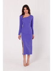 makover Aszimmetrikus női ruha Carr K178 világos lila S