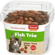 Sanal macska snack Hal TRIO 75 g