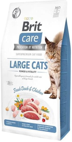 Brit Care Cat Grain-Free Nagymacskák Power & Vitality 7 kg