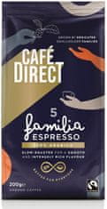 Cafédirect Familia Espresso SCA 82 őrölt kávé, 200 g