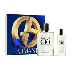 Giorgio Armani Acqua Di Gio Pour Homme - EDP 75 ml (újratölthető) + EDP 15 ml