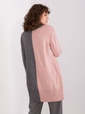 Badu Klasszikus női pulóver Closta szürke-rózsaszín Universal