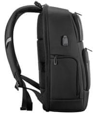 Modecom CREATIVE hátizsák 15,6" méretű laptopokhoz, fekete színben