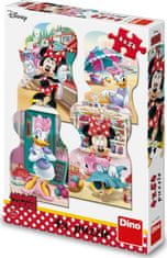 DINO Minnie és Daisy puzzle nyáron 4x54 darab