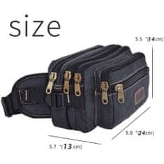 Dollcini Férfi üzleti táska, vízálló, karcálló, üzleti, utazási, 432621, fekete