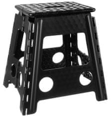Malatec Csúszásgátló összecsukható szék fekete Malatec 18595