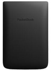 PocketBook e-book olvasó 618 BASIC LUX 4 INK BLACK/ 8GB/ 6"/ Wi-Fi/ micro SD/ angol/ fekete/ fekete