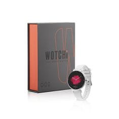 Wotchi AMOLED Smartwatch DM70 – Silver - White