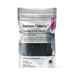 Carbon Theory Hámlasztó testszappan Charcoal & Tea Tree Oil Breakout Control (Exfoliating Body Bar) 100 g