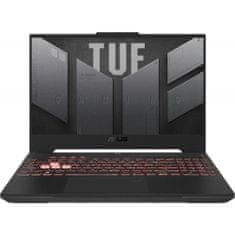 ASUS Tuf Gaming A15 FA507XU-LP024 Laptop 15.6" 1920x1080 IPS AMD Ryzen 9 7940HS 512GB SSD 8GB DDR5 NVIDIA GeForce RTX 4050 Szürke