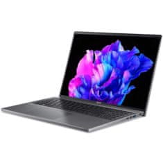 Acer Swift Go NX.KFGEU.007 Laptop 16" 3200x2000 OLED Intel Core i5 13500H 512GB SSD 16GB DDR5 Intel Iris Xe Graphics Windows 11 Home Szürke