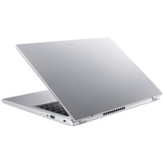 Acer Aspire 3 NX.KDEEU.01L Laptop 15.6" 1920x1080 TN AMD Ryzen 3 7320U 512GB SSD 8GB DDR5 AMD Radeon 610M Graphics Ezüst