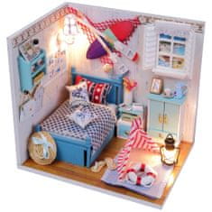 Dvěděti Gyermek miniatűr ház Brandon szobája
