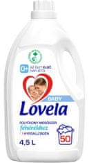 Lovela Baby folyékony mosószer fehér ruhákra, 4,5 l / 50 mosási adag