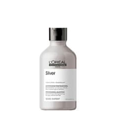 Loreal Professionnel Ezüst sampon ősz és fehér hajszálakra Magnesium Silver (Neutralising Shampoo For Grey And White Hair (Mennyiség 300 ml)