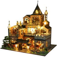 Dvěděti Gyermek miniatűr ház Az álmok háza valóra válik