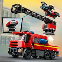 LEGO City 60414 Tűzoltóállomás és tűzoltóautó