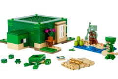 LEGO Minecraft 21254 A tengerparti teknősház