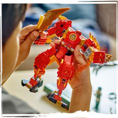 LEGO Ninjago 71808 Kai elemi tűz robotja