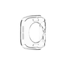 FIXED TPU gél védőtok Apple Watch Series 9 45mm számára FIXTCC-1224, átlátszó