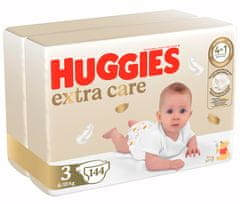 Huggies Extra Care 3. sz. havi csomag - 144 db