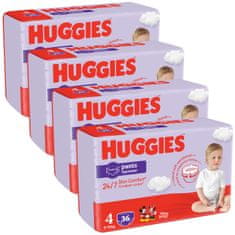 Huggies Pants 4 (9-14 kg) Jumbo 144 db (4x36 db) - Egy havi csomagolás