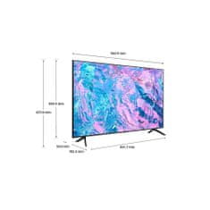 SAMSUNG UE43CU7172UXXH 109cm CU7172 Crystal 4K Smart TV