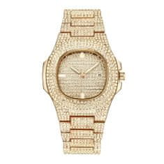 VIVVA® Luxus női karóra, megbízható arany óra, egyedi kvarc óra, elegáns óra rozsdamentes acélból | LUXURIA