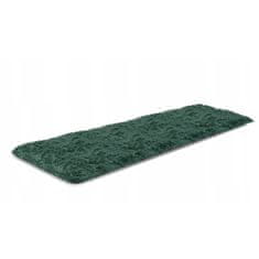 KOMFORTHOME Puha bolyhos csúszásgátló szőnyeg 80x300 cm Szín zöld
