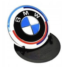 Bmw BMW logó embléma motorháztetőre 82MM 813237505 50 JAHRE