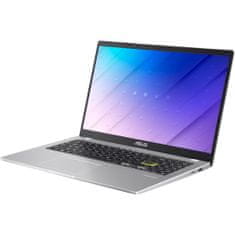 ASUS E510 E510MA-EJ1316WS Laptop 15.6" 1920x1080 TN Intel Celeron N4020 128GB eMMC 4GB DDR3 Intel UHD Graphics 600 Windows 11 Pro Fehér