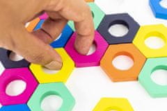 Professor Puzzle Stratégiai játék Hexagon