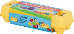 Ikonka KIK tojás puzzle - színek és formák