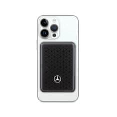 MERCEDES Mercedes Stars mintás MagSafe 5W 3000mAh powerbank fekete