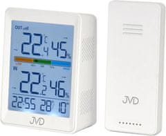 JVD Digitális óra hőmérővel és páratartalom mérővel T3340.2