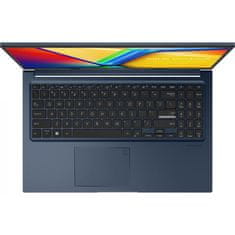 ASUS Vivobook X1504ZA-BQ854 Laptop 15.6" 1920x1080 IPS Intel Core i3 1215U 512GB SSD 8GB DDR4 Intel Graphics Kék