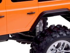 RAMIZ Land Rover terepjáró távirányítóval narancssárga színben