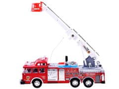 RAMIZ Távirányítós tűzoltóautó hang- és fényeffektusokkal pedálokkal