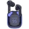 TWS Bluetooth dokkoló nélküli vezeték nélküli fejhallgató kék T6 zafír kék Acefast
