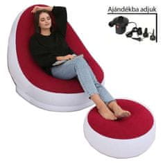 Dollcini Felfújható kanapé, piros
