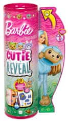 Mattel Barbie Cutie Reveal Barbie jelmezben - mackó kék delfin jelmezben HRK22