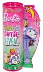 Mattel Barbie Cutie Reveal Barbie jelmezben - nyuszi lila koala jelmezben HRK22