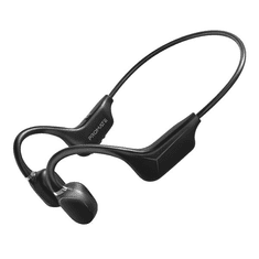 Promate Ripple Bluetooth csontrezgetéses fejhallgató fekete (RIPPLE.BLACK)