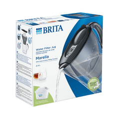 BRITA Marella vízszűrő kancsó 2.4 liter grafit (1052794) (br1052794)