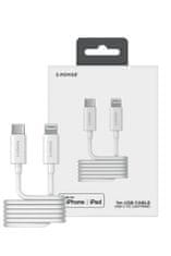 2-Power USB-C Lightning kábel, 1M