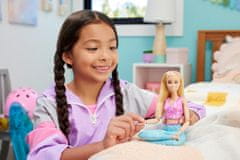 Mattel Barbie Made to Move - szőke hajú baba kék cicanadrágban FTG80