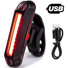 HYBRID LED hátsó lámpa USB 100 lumenes 