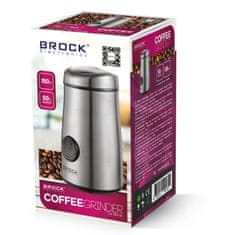 BROCK CG 1050 SS, 150 W, 50g, Rozsdamentes acél, Inox, Elektromos kávédaráló
