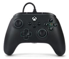 Power A Advantage Lumectra, Xbox Series X|S, Xbox One, PC, RGB Lighting, Fekete, Vezetékes kontroller
